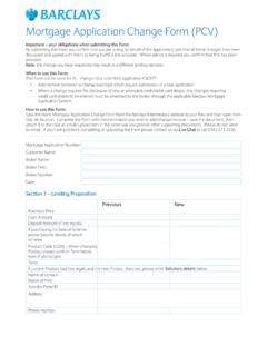 barclays pcv|Mortgage Application Change Form (PCV).